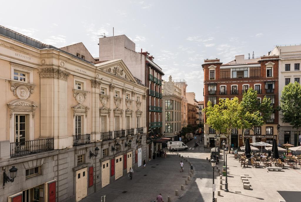 Santa Ana Plaza Apartment Madrid Luaran gambar